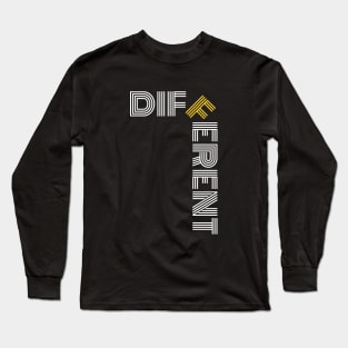 Different Long Sleeve T-Shirt